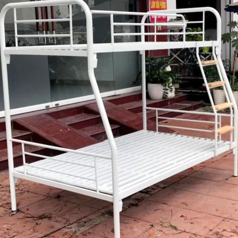 Giường Tầng Sắt Ống Tròn 1M2 X 1M X 2M – H15