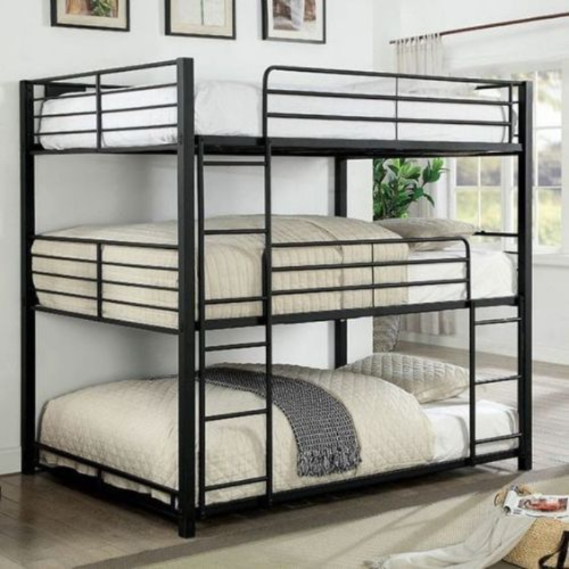 Giường 3 tầng rộng 1m x dài 2m1 x cao 2m4 – H30