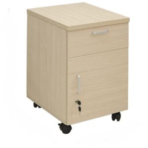 Hộc di động 2 ngăn vân sồi H98