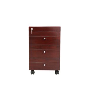 Hộc di động 3 ngăn nâu cánh gián H95