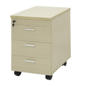 Hộc di động 3 ngăn vân sồi H96