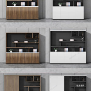 Tủ đựng tài liệu phòng giám đốc hiện đại 1m6 N137