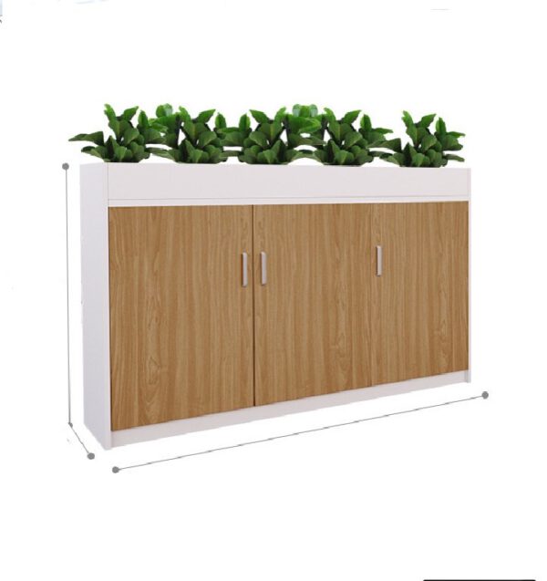 Tủ gỗ tài liệu 4 cánh đẹp N164