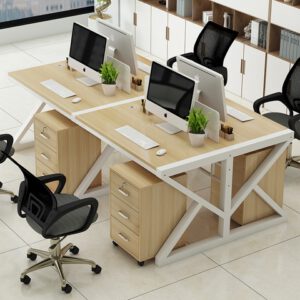 Module bàn làm việc 4 chỗ hiện đại H298