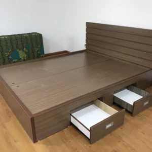 Giường hộp hai ngăn kéo 1.6m x 2m H335