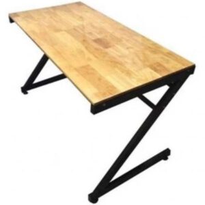 Bàn chân sắt chữ Z mặt gỗ cao su H144