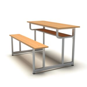 Bàn học sinh liền ghế không tựa H320