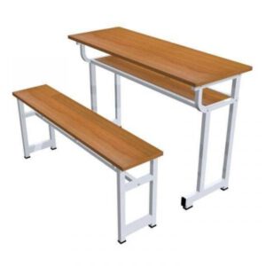 Bàn học sinh rời ghế băng dài H323