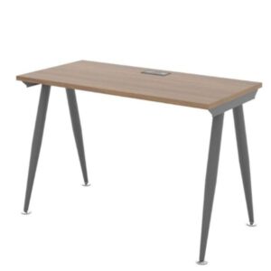 Bàn làm việc chân côn style mặt nâu H160
