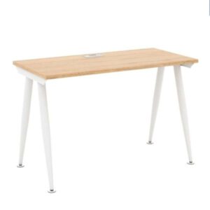 Bàn làm việc chân côn style mặt vàng H161