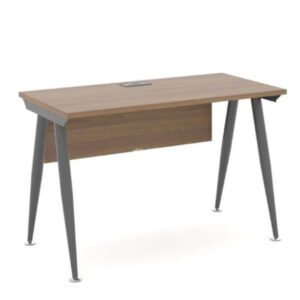 Bàn làm việc chân côn style yếm gỗ H162