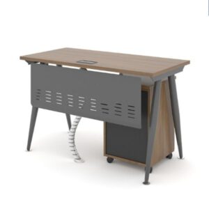 Bàn làm việc chân côn style yếm sắt H163