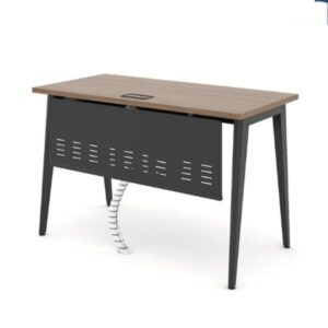 Bàn làm việc chân lục giác yếm sắt H166