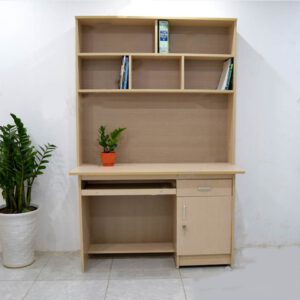 Bàn liền giá sách 1m2 H318