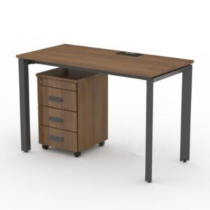 Bàn văn phòng chân tam giác độc lập H167