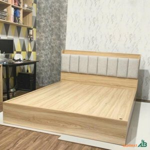 Giường ngủ gỗ 1m6 x 2m H334