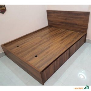 Giường ngủ gỗ 2 ngăn kéo lớn H330