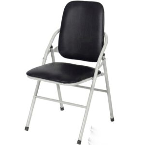 Ghế gấp lưng dài chân sơn đen H284