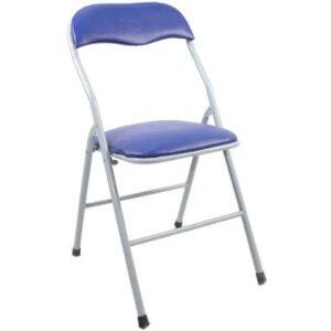 Ghế gấp lưng ngắn xanh chân sơn H288