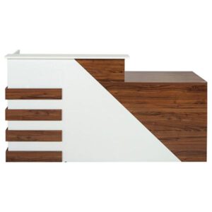 Bàn lễ tân melamine 1m6 H214