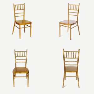 Ghế Chivari Sắt Sơn vàng H270