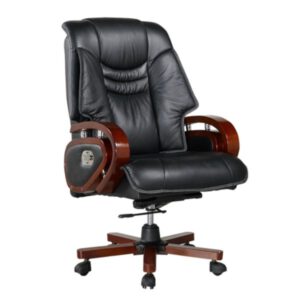 Ghế giám đốc tay gỗ ngã lưng H226