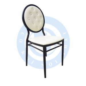 Ghế Louis sắt sơn đen H273