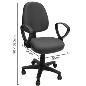 Ghế xoay hòa phát màu lông chuột H239