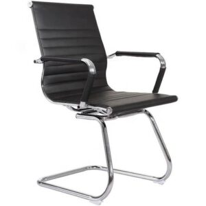 Ghế chân quỳ lưng da thấp H256